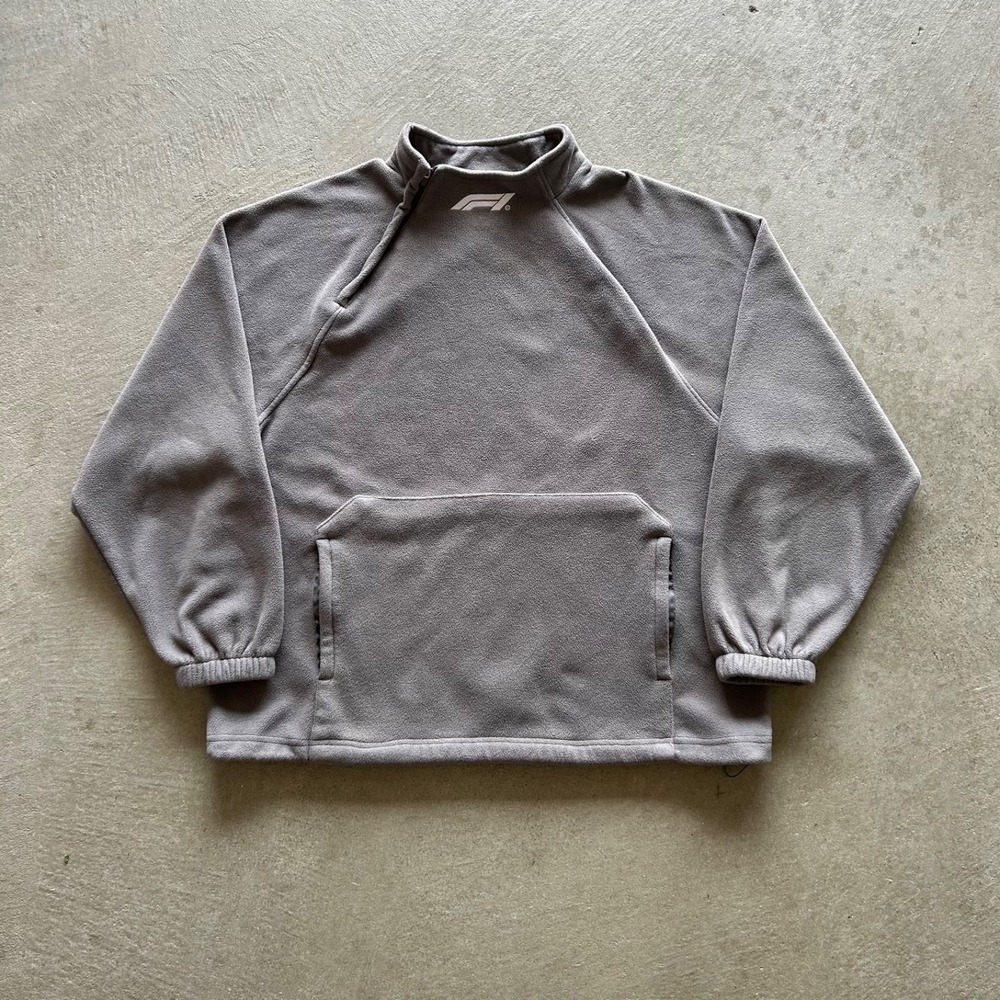 Formula‎ 1 Pacsun Fleece Jacket Size Medium Gray Official F1 Racing Pullover